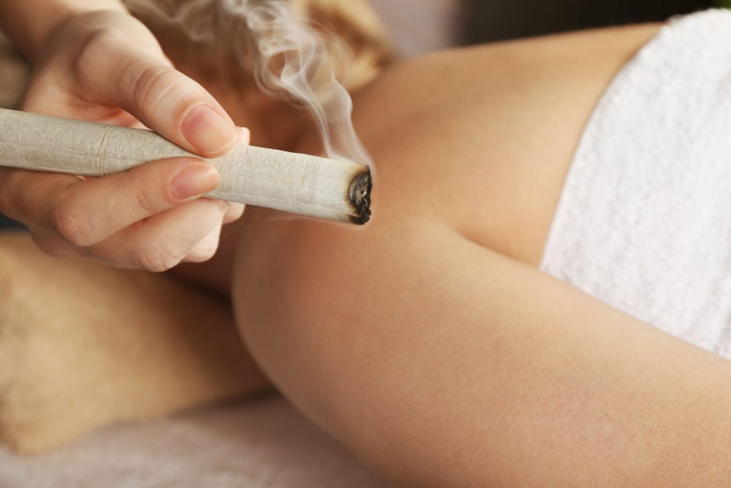 moxibustion treatment